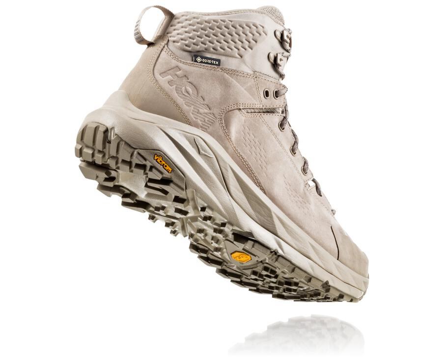 Botas De Montaña Hoka One One Hombre Marrom - Kaha Gore-Tex - HGKE54026